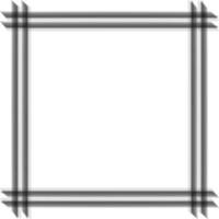 Abstract blurred no focus photo frame, vector square frame no focus