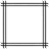 Abstract blurred no focus photo frame, vector square frame no focus