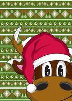 Santa Claus Christmas Reindeer vector