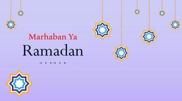 Ramadan kareem background template. Islamic background. Vector illustration.