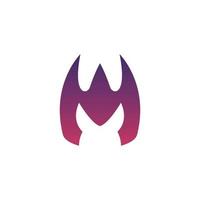 letter M logo . modern cool vector