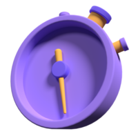 Stopwatch with button. 3d stopwatch timer icon illustration. 3d render timer icon. Stopwatch 3d render icon. 3d render illustration png