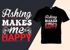 Fishing Typography T-shirt Design Minimalist T-shirt Design vector