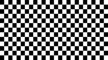 Checkered Black and white background vector illustration