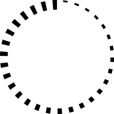 stripes around the circle logo countdown