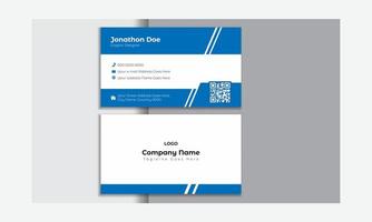 Minimalist Business Card Template vector