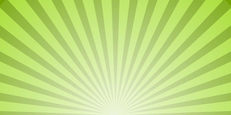 Horizontal green ray watermelon background dawn