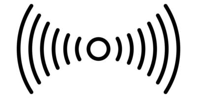 Smartphone fingerprint sensor icon, simple linear logo stock illustration vector