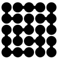 Metaball circle connect shape, pattern morph drop, balls orb texture vector