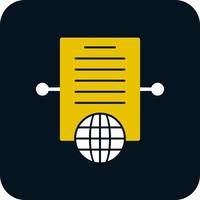 Binding Corporate Rules Vector Icon Design
