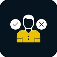 Decision Making Vector Icon Design