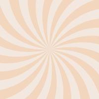 Ice cream background, candy pattern cream swirl, radial cute beam vector