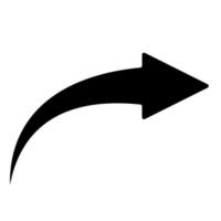 Move forward arrow button icon stock illustration vector