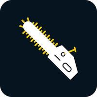 Chainsaw Vector Icon Design