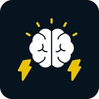 Brain Power Vector Icon Design