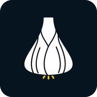 Garlic Vector Icon Design