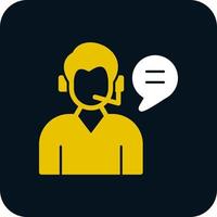 Customer Service Vector Icon Design