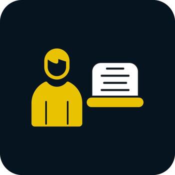 Programmer Vector Icon Design