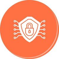 Cyber Security Vector Icon