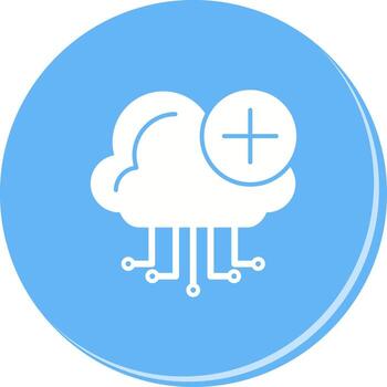 Cloud Computing Vector Icon