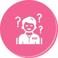 Confuse Vector Icon