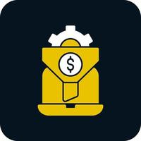 Conversion Rate Optimizer Vector Icon Design