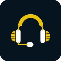 Headphones Vector Icon Design