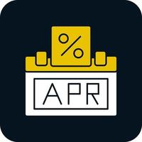 Annual Percentage Rate Vector Icon Design