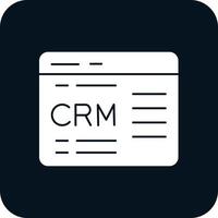 Crm Vector Icon Design