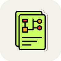 Workflow Vector Icon Design