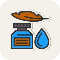 Inks Vector Icon Design