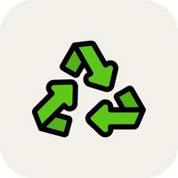 Recycle Vector Icon Design