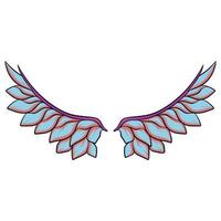 Wing cartoon art illustration vector