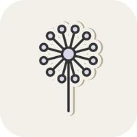 Dandelion Vector Icon Design