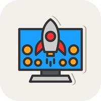 Launch Vector Icon Design