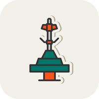 Garden Trimmer Vector Icon Design