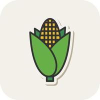 Corn Vector Icon Design