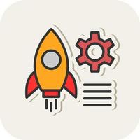 Launch Optimization Vector Icon Design