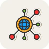 Networking Vector Icon Design