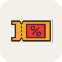 Coupon Vector Icon Design