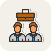 Business Team Vector Icon Design