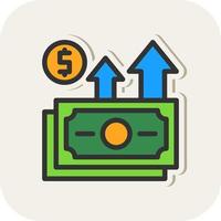 High Income Vector Icon Design