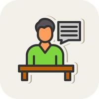 Consulting Vector Icon Design