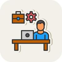 Work Smart Vector Icon Design