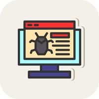 Crawler Vector Icon Design