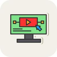 Interactive Content Vector Icon Design