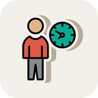 Time Management Vector Icon Design