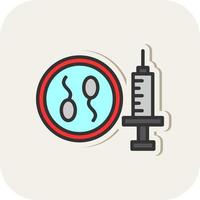 In Vitro Fertilization Vector Icon Design