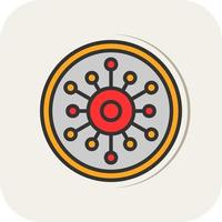 Microorganism Vector Icon Design