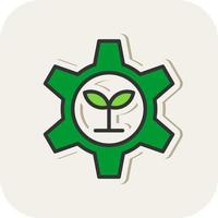 Ecological Object Vector Icon Design